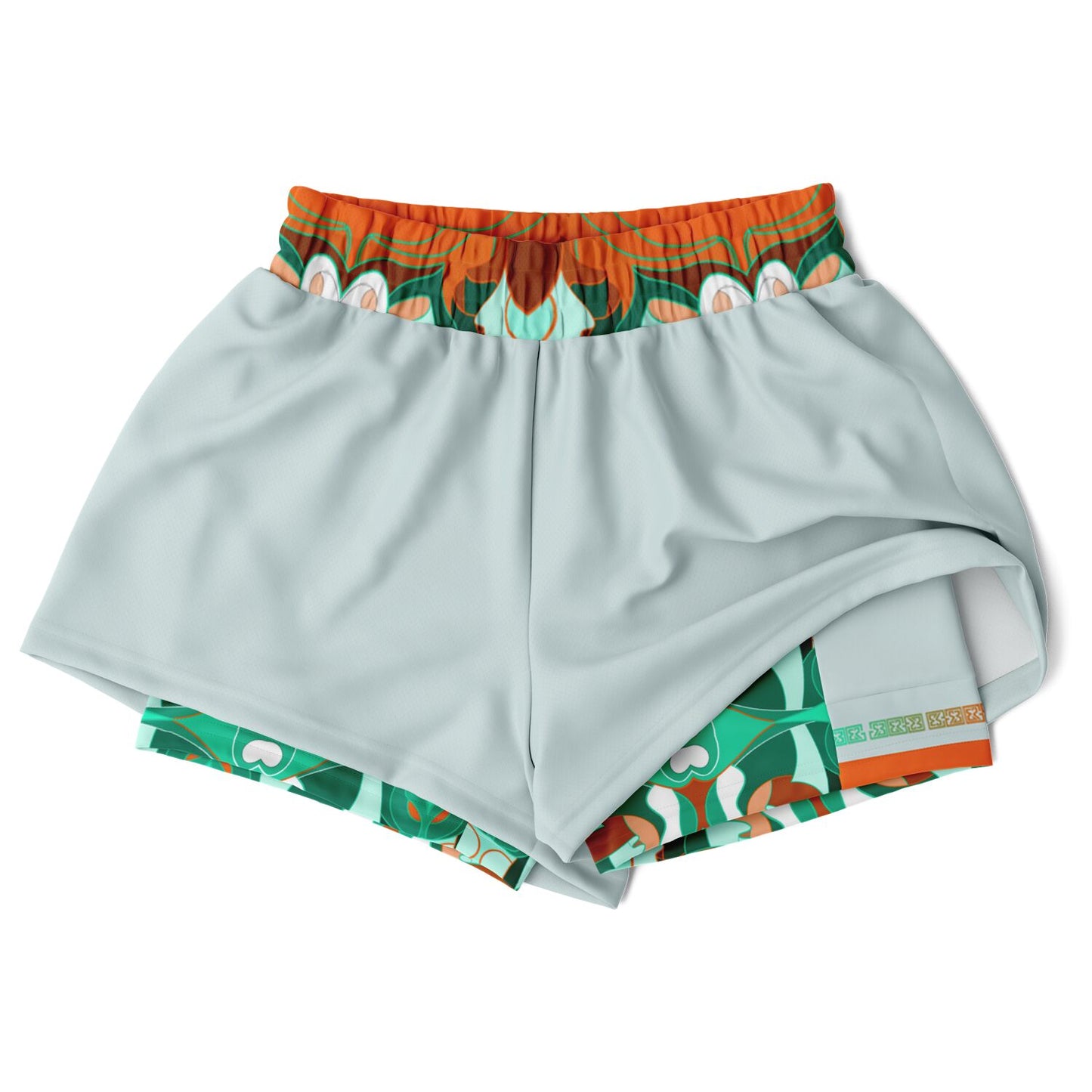 Merveilli Vert Women’s 2 -in1 Shorts
