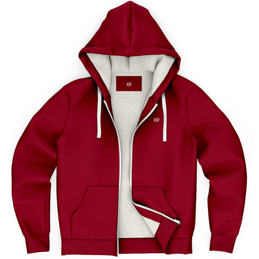 Microfleece Burgandy-ish