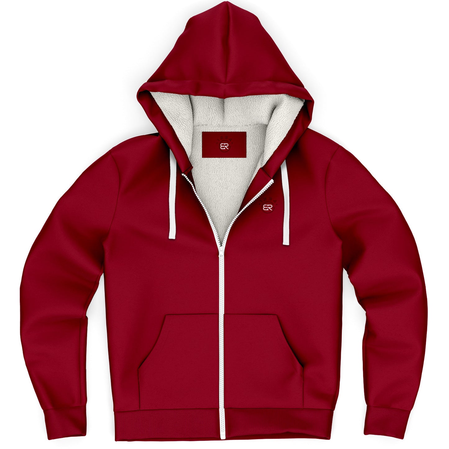 Microfleece Burgandy-ish