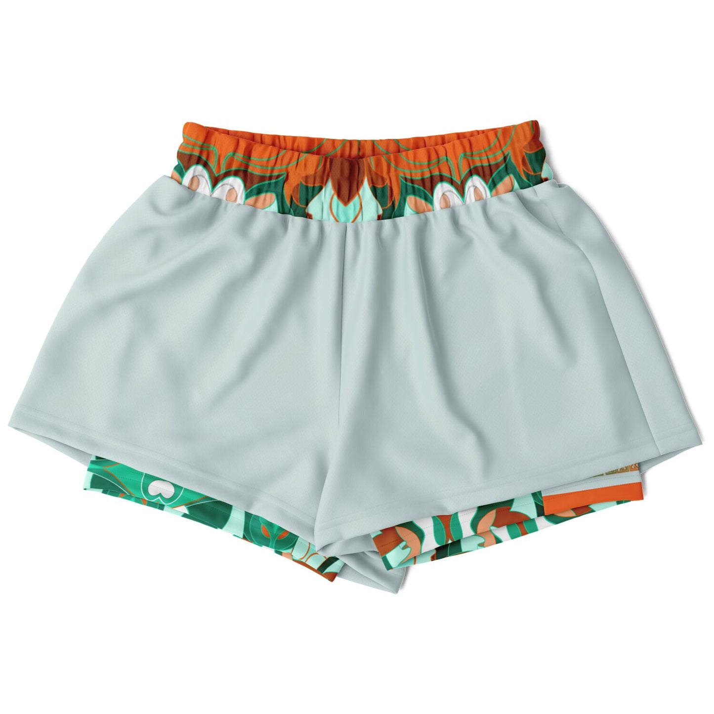 Merveilli Vert Women’s 2 -in1 Shorts