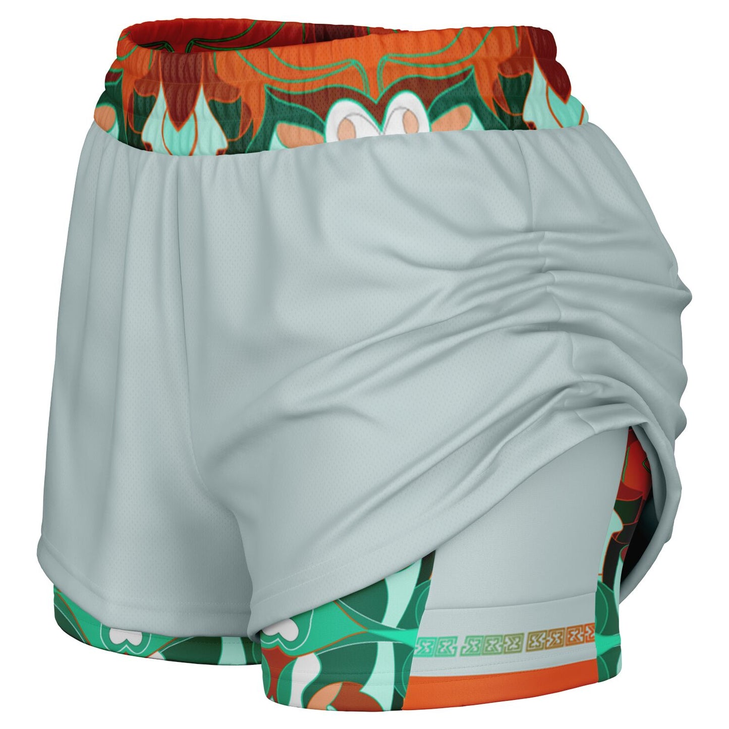 Merveilli Vert Women’s 2 -in1 Shorts