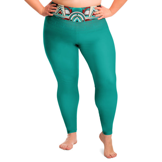 Fluorescyan Leggins