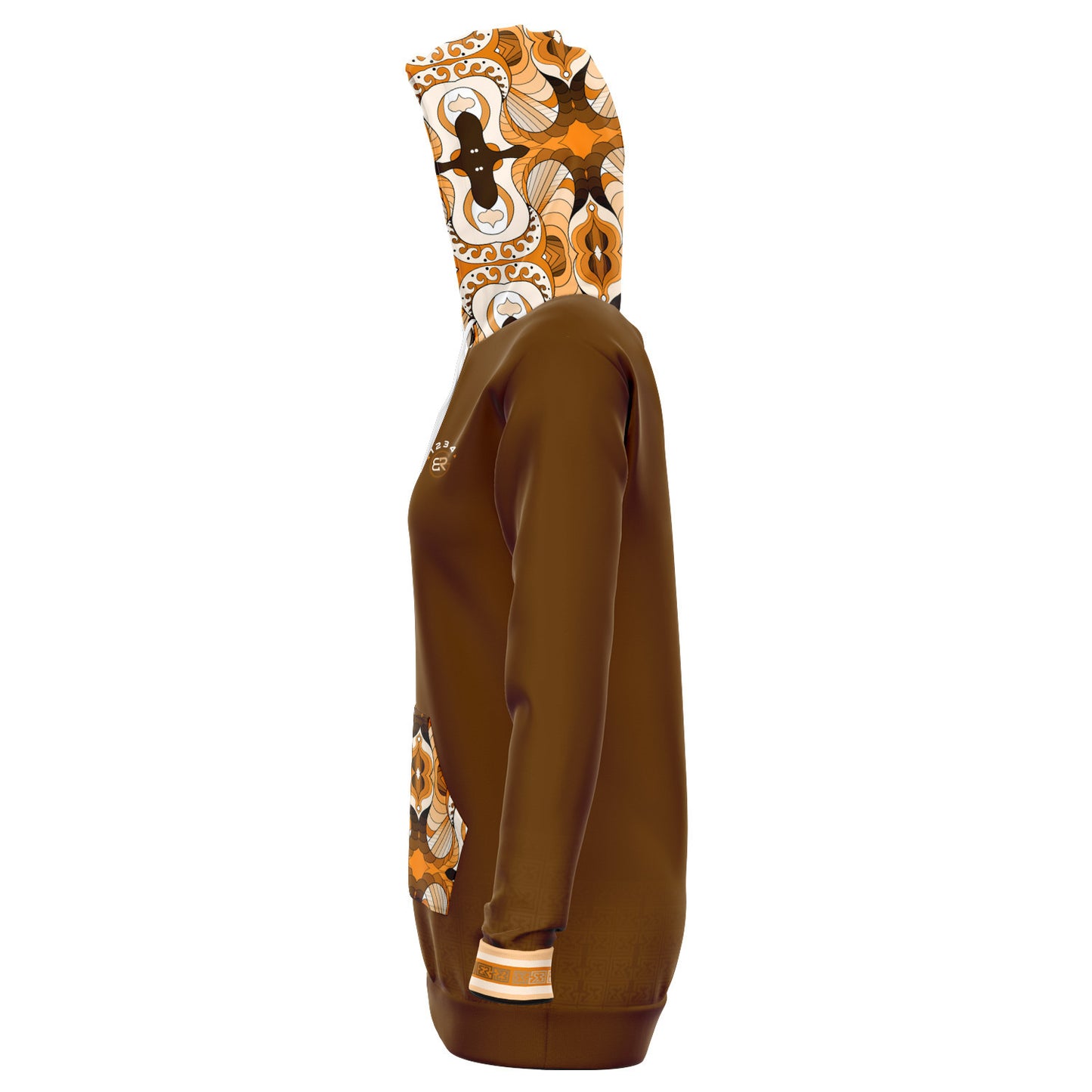 Grizleir Beige Hoodie Dress