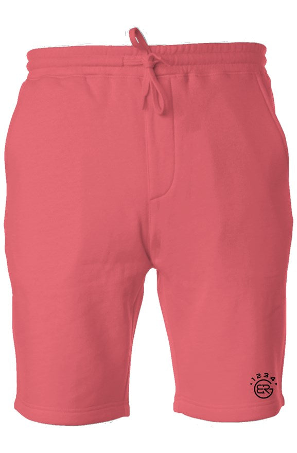 1234 Pink Fleece Shorts