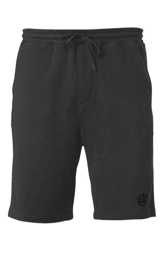 1234 All Black Fleece Shorts