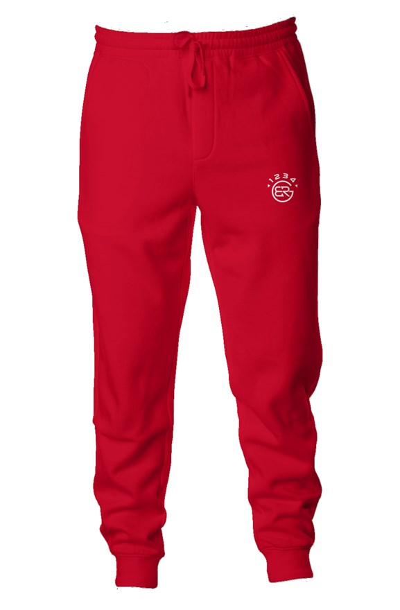 1234 Candy Red Joggers