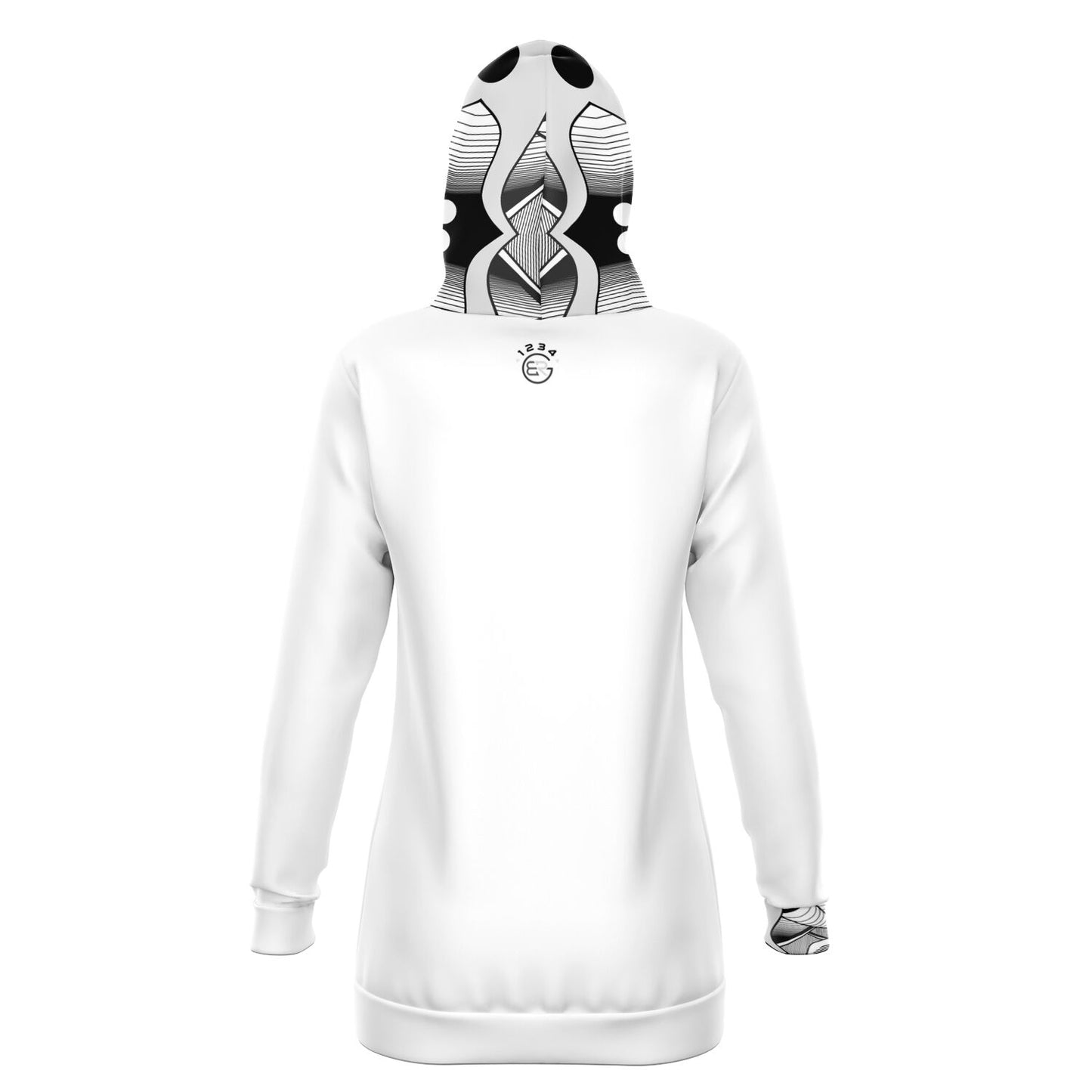 Ghost Hoodie Dress