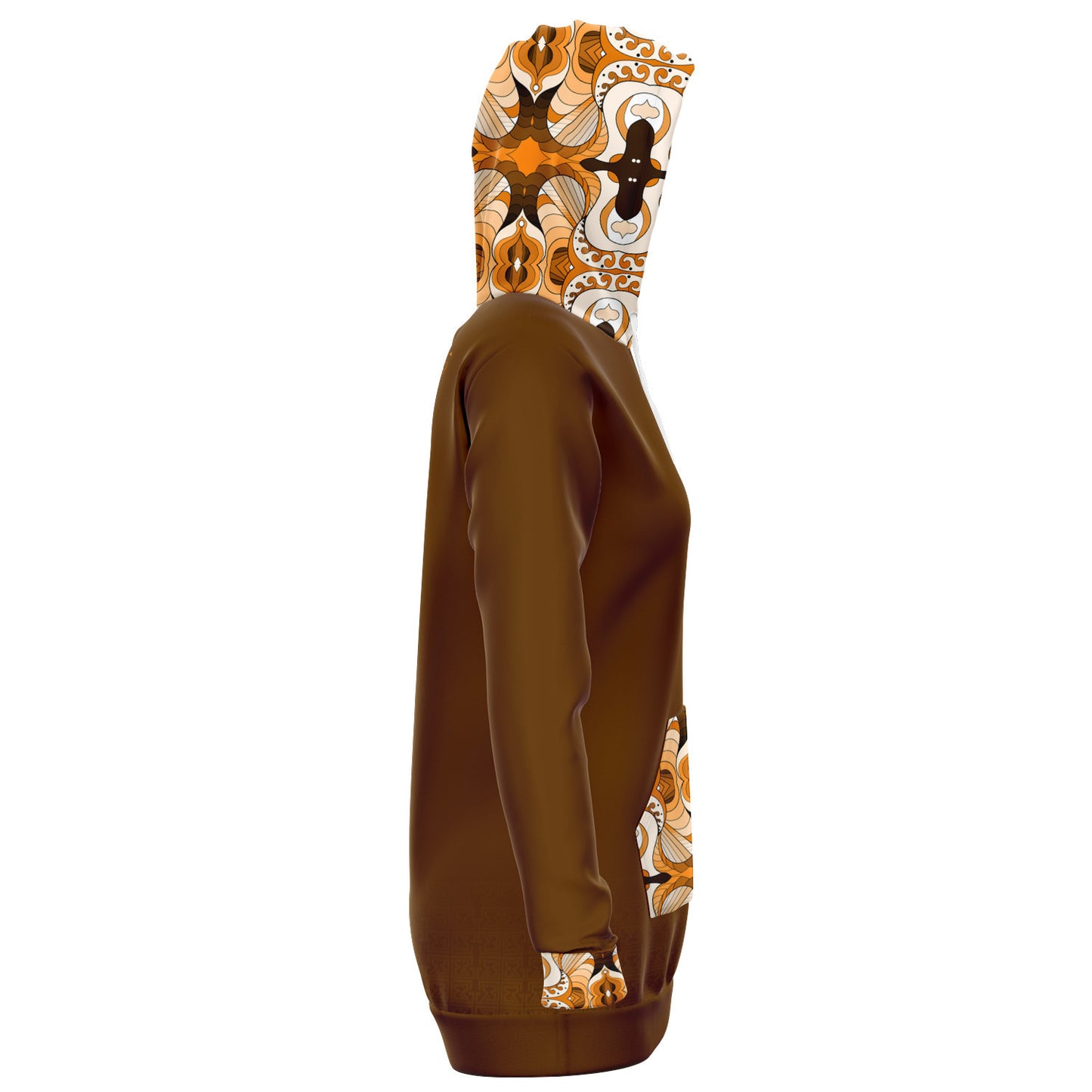 Grizleir Beige Hoodie Dress