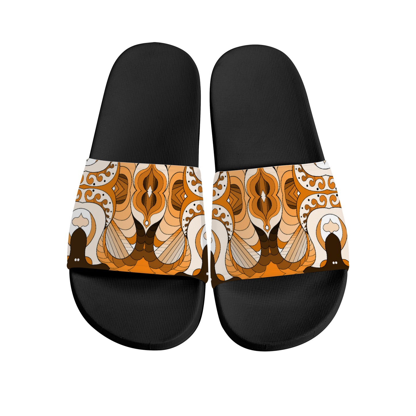 Grizleir Beige Slides