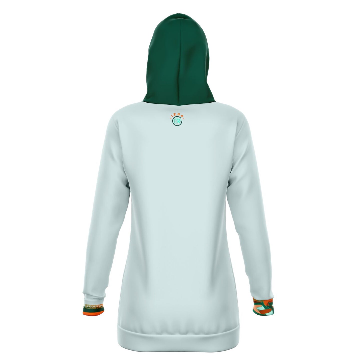 Merveilli Vert Hoodie Dress