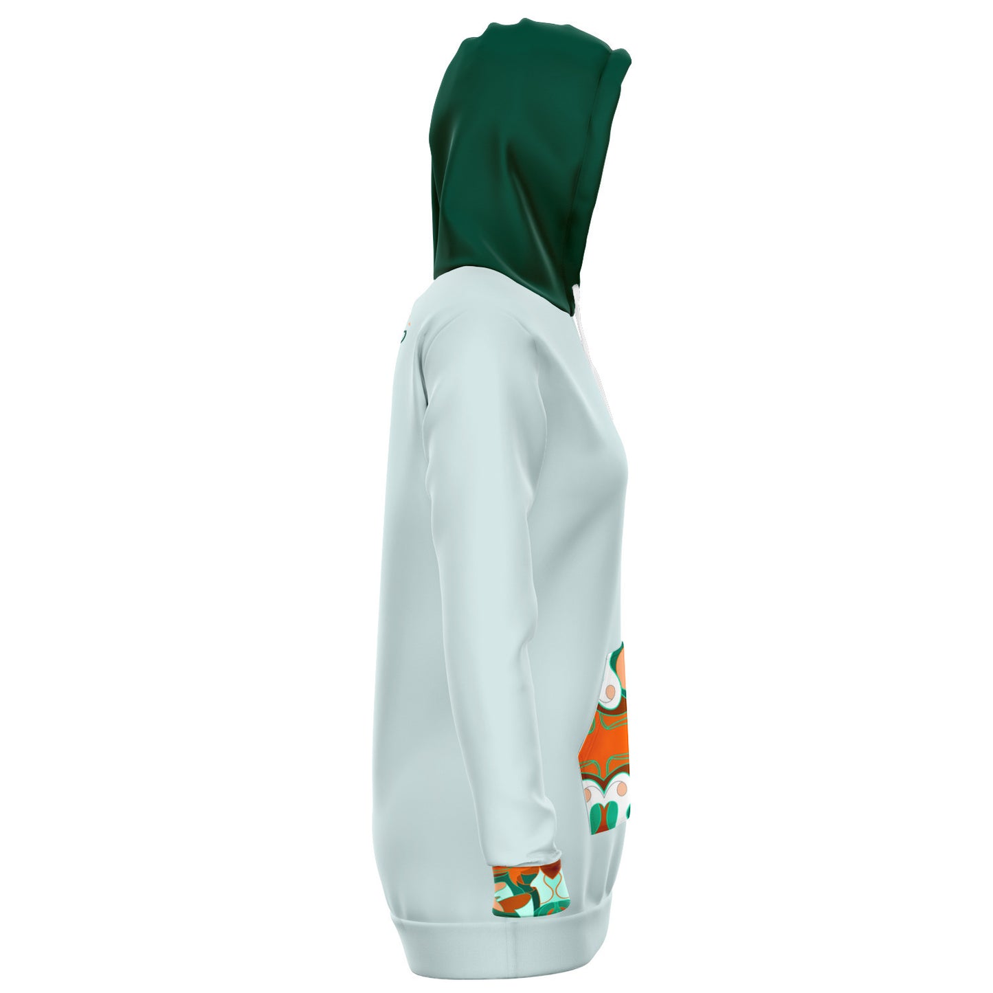 Merveilli Vert Hoodie Dress