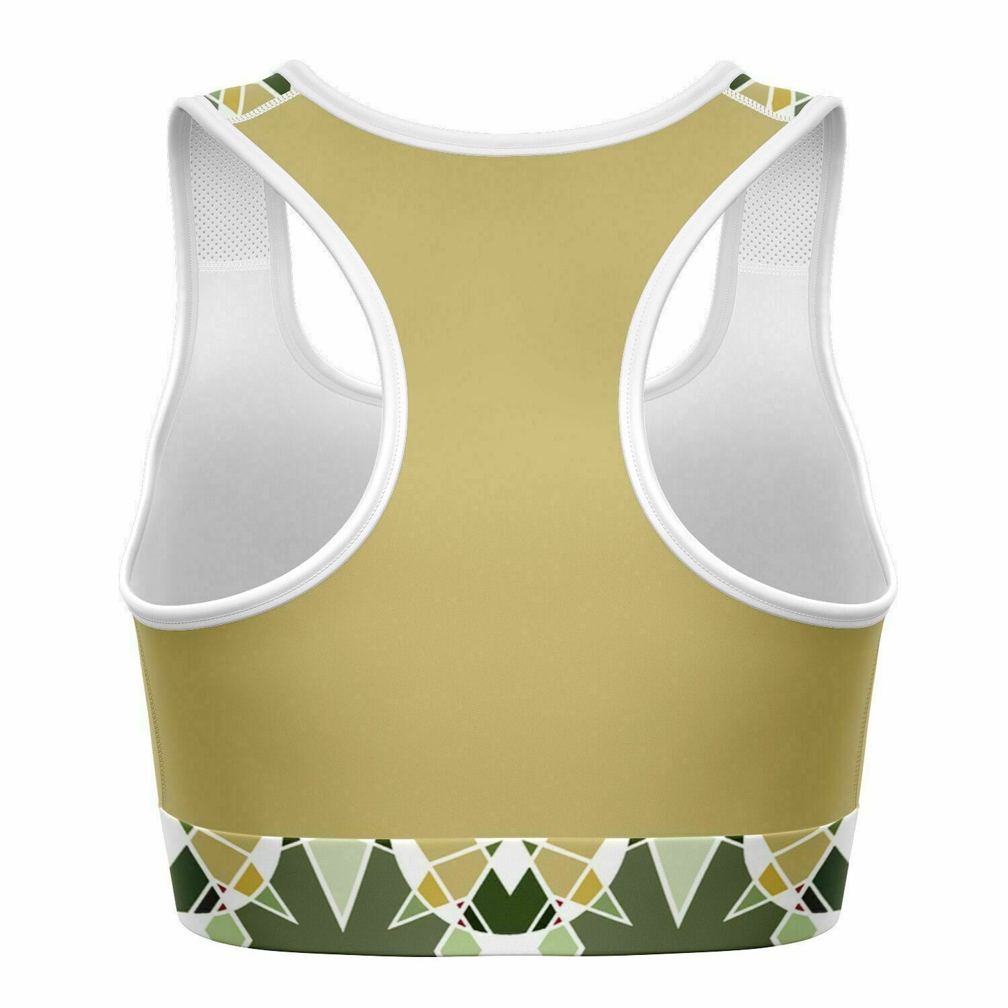 Bronze Green Sports Bra