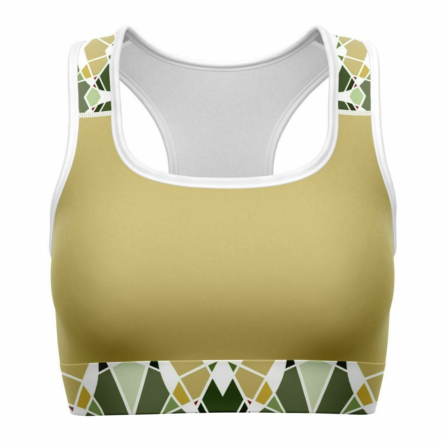 Bronze Green Sports Bra