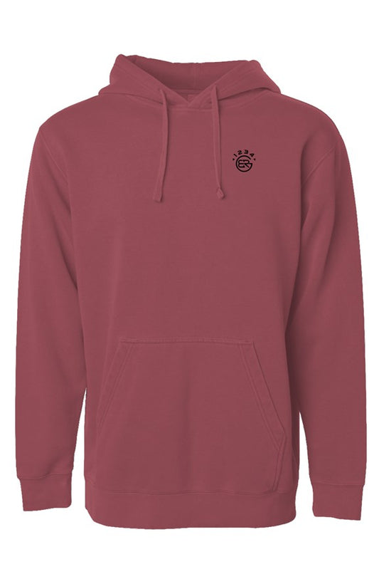 1234 Pigment Maroon Pullover