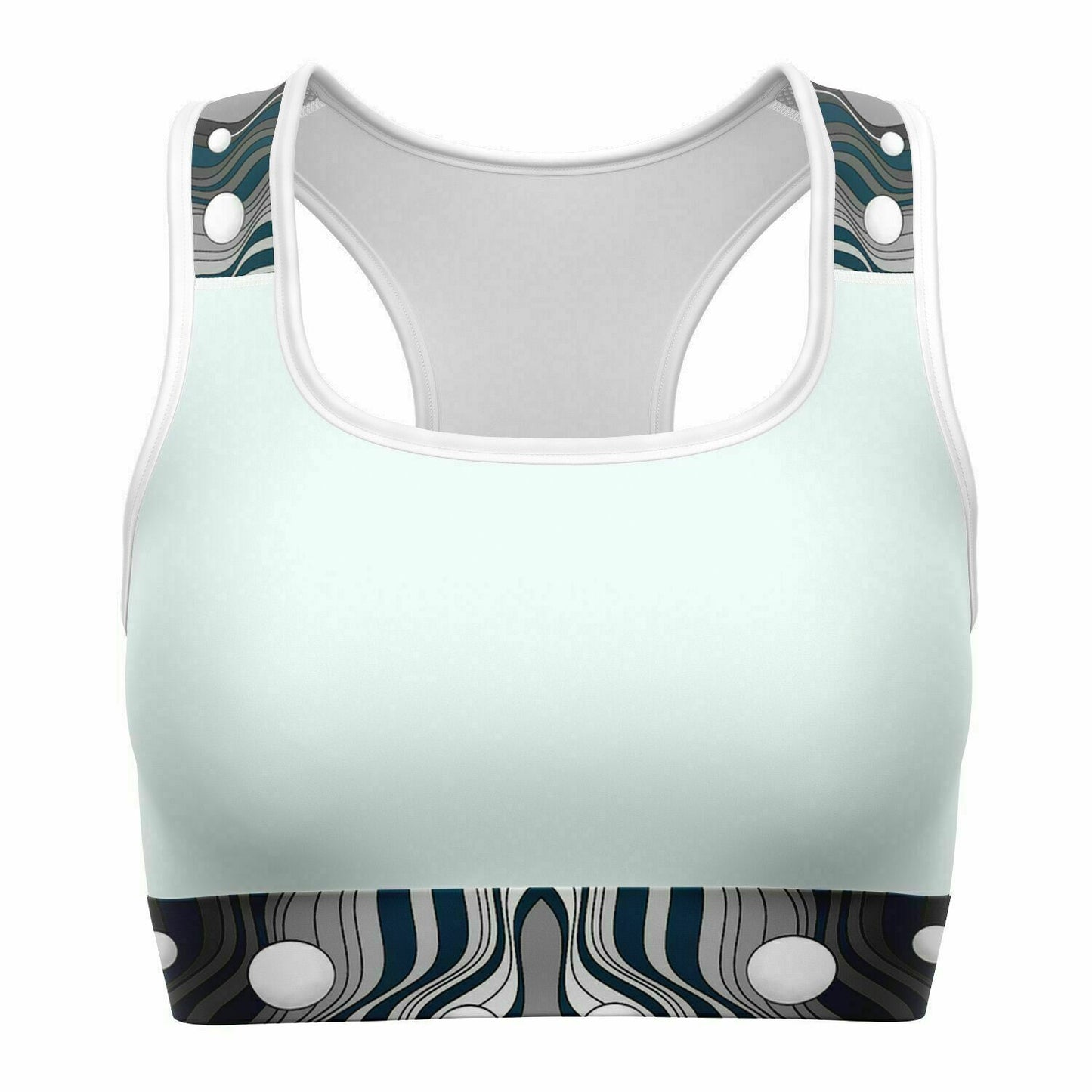 1234 Snow Blue Sports Bra copy