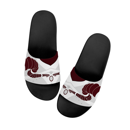 Rose Maroon Slides