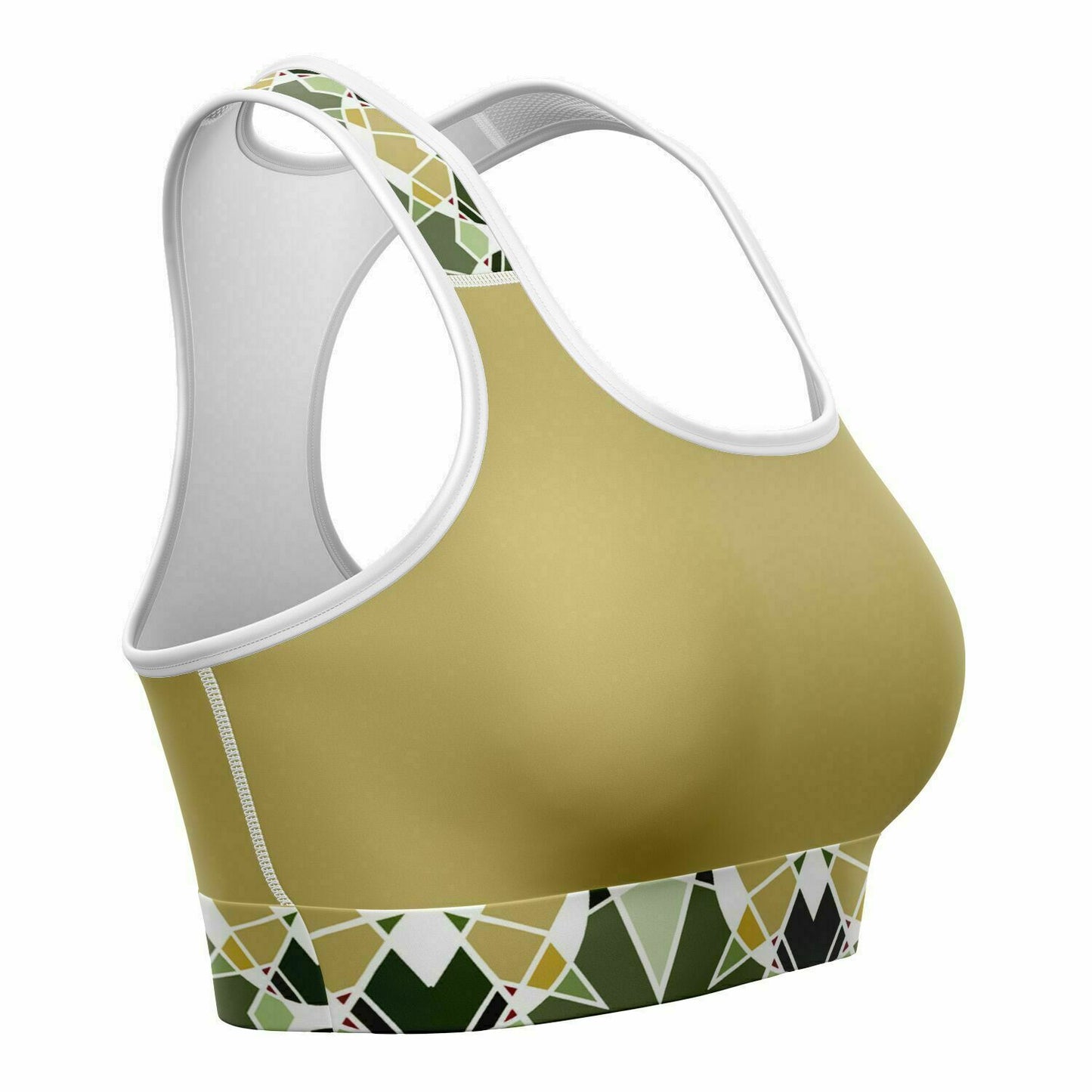 Bronze Green Sports Bra