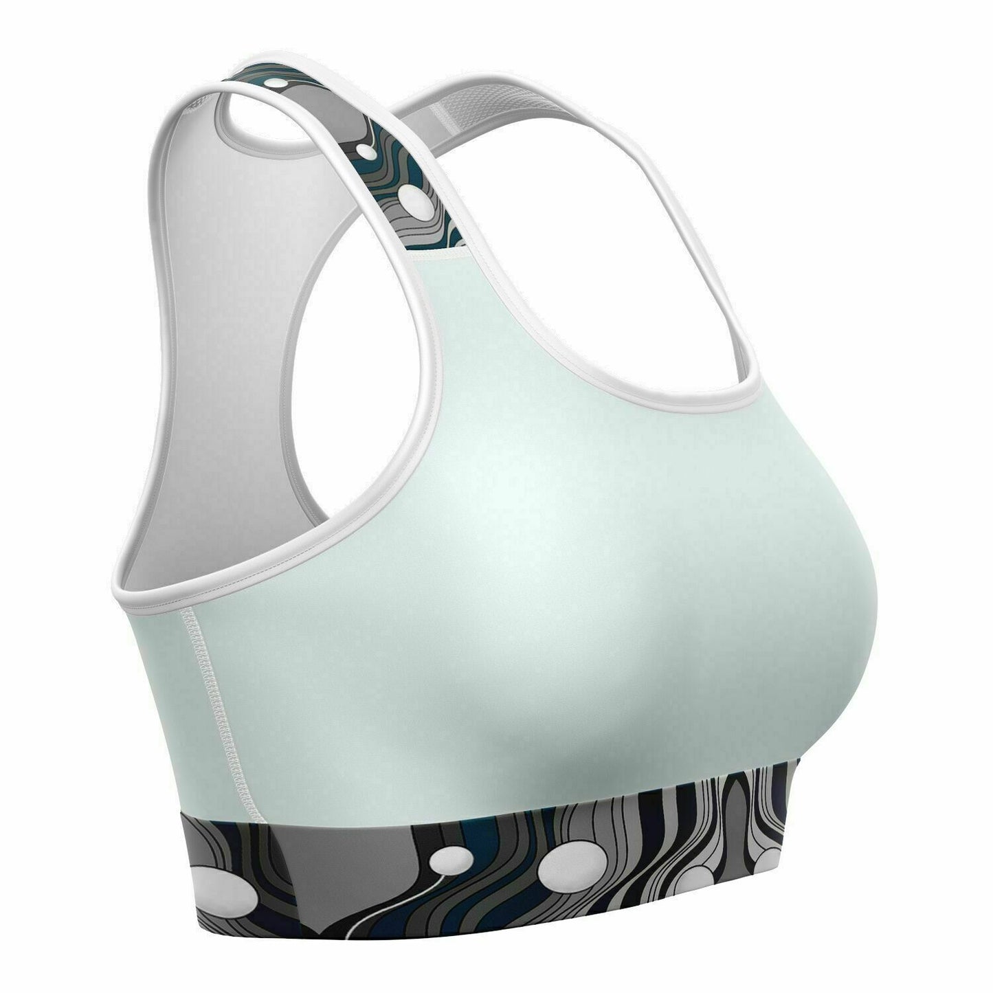 1234 Snow Blue Sports Bra copy